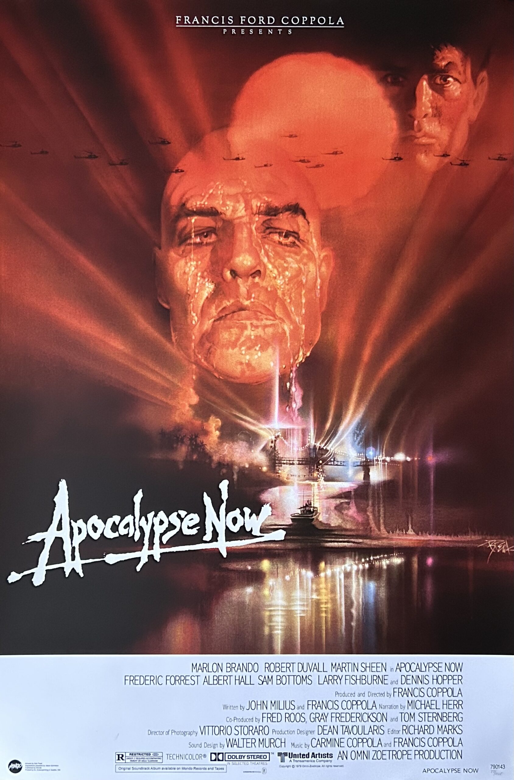 Apocalypse Now Movie Poster - Marlon Brando - Bob Peak - Mondo