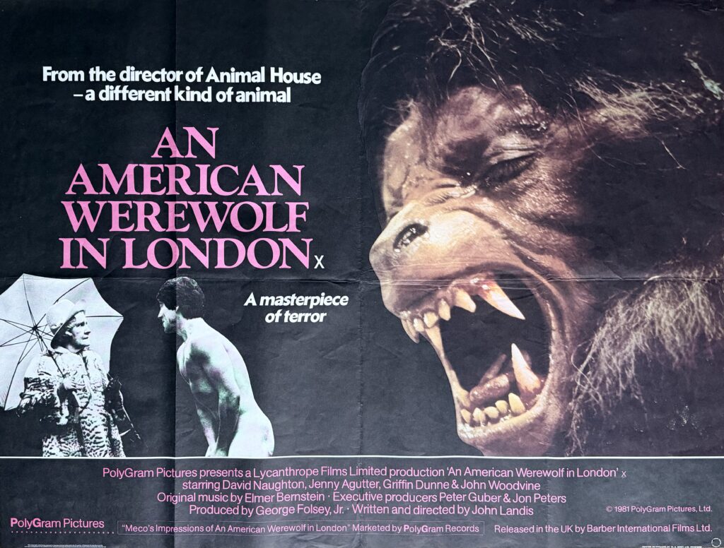 An American Werewolf in London Movie Poster