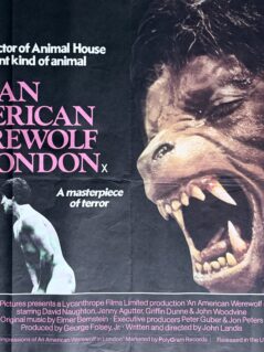 An American Werewolf in London Movie Poster