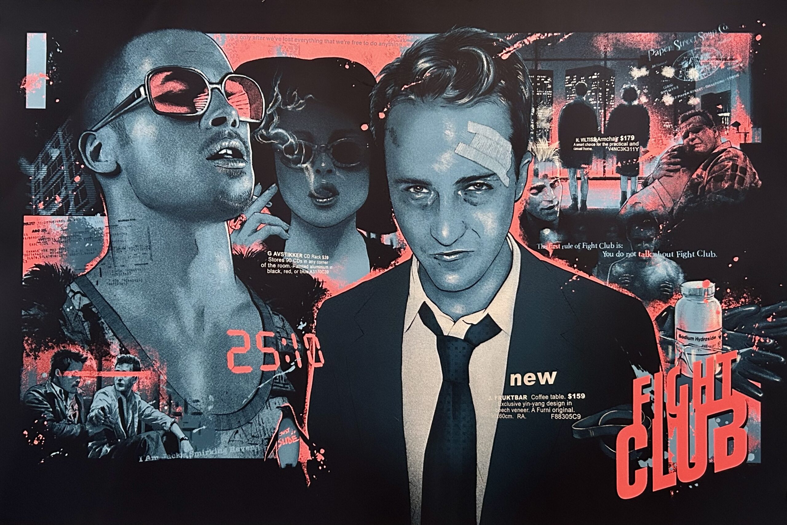 Fight Club Poster Standard Size 18×24 inches