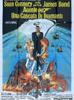 James Bond: Diamonds Are Forever Movie Poster