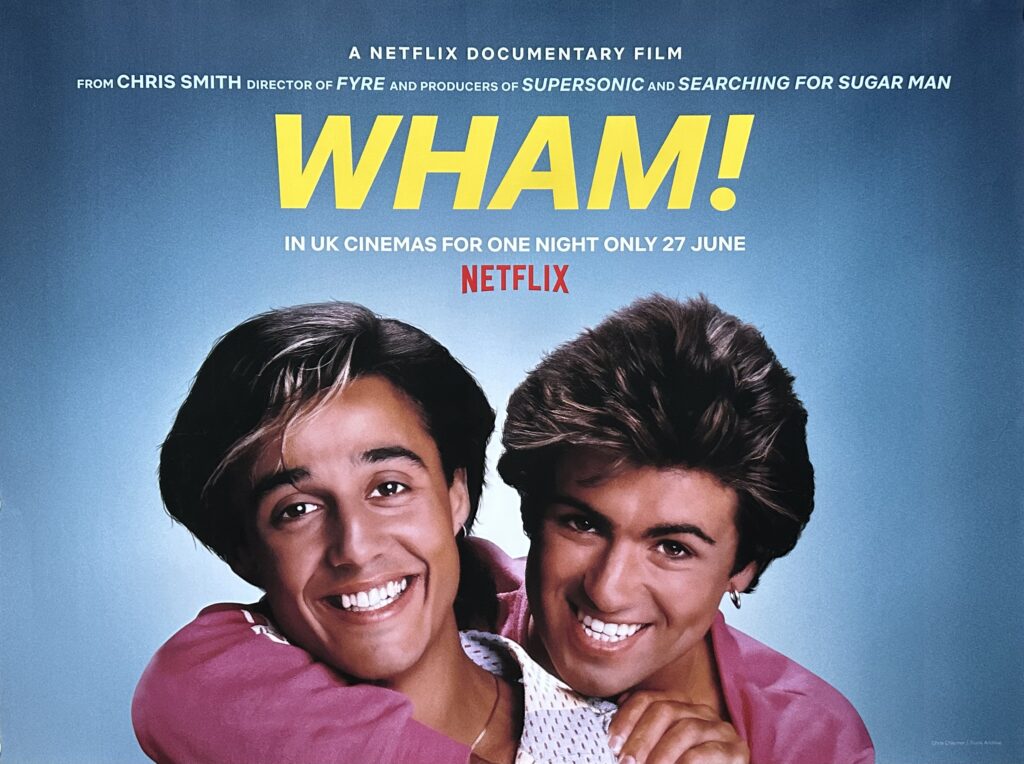 Original WHAM! Movie Poster - George Michael