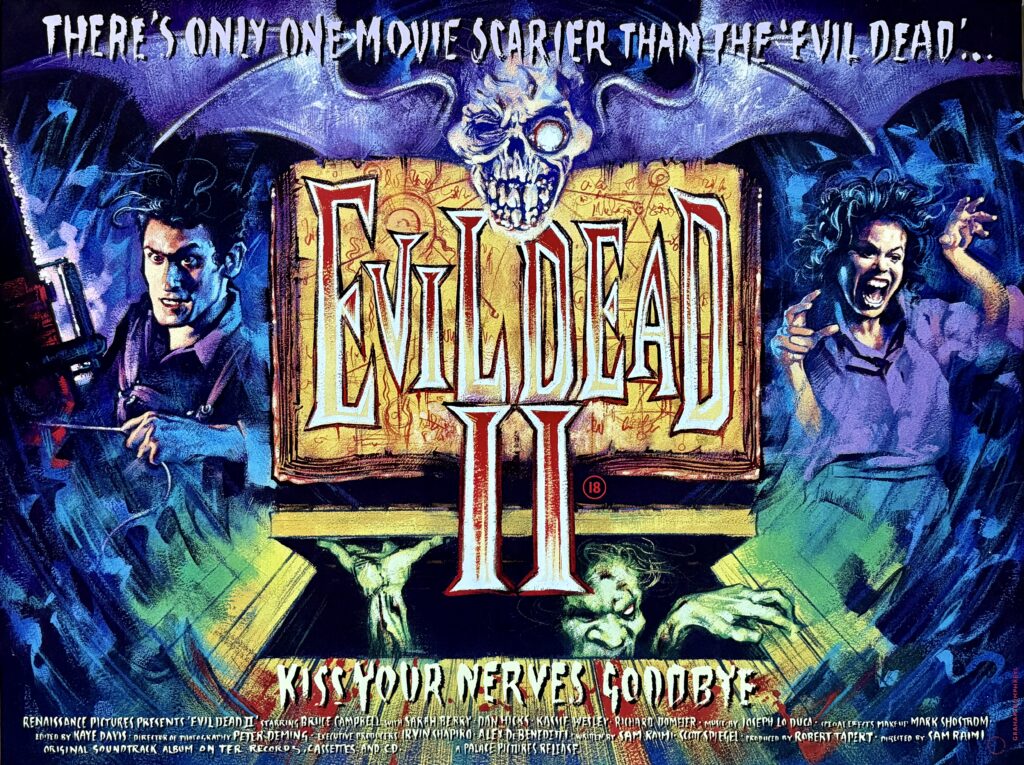 Evil Dead II Movie Poster