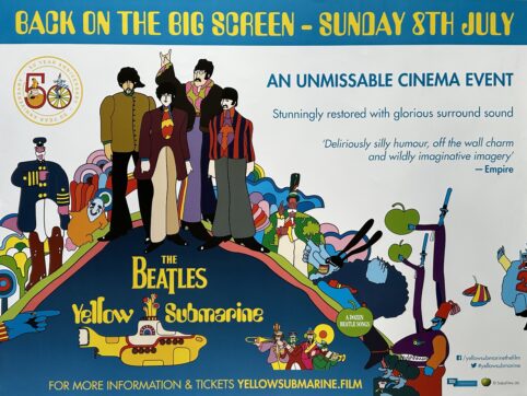 The Beatles Yellow Submarine Movie Poster