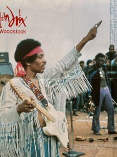 Jimi Hendrix at Woodstock Movie Poster