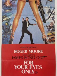 James Bond: For Your Eyes Only Movie Poster