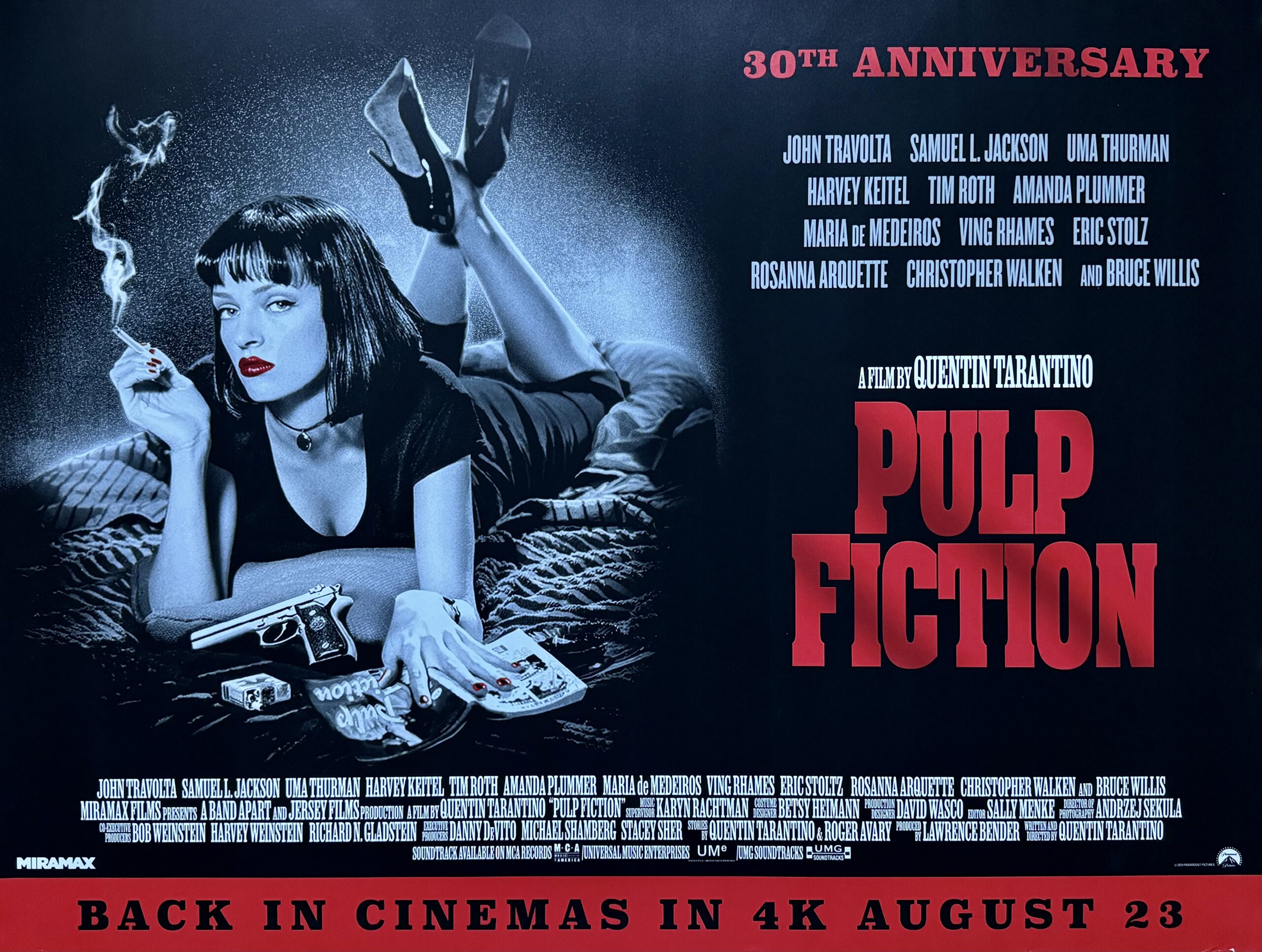 Quentin Tarantino Movie Posters High Quality Pulp Fiction Pulp Fiction