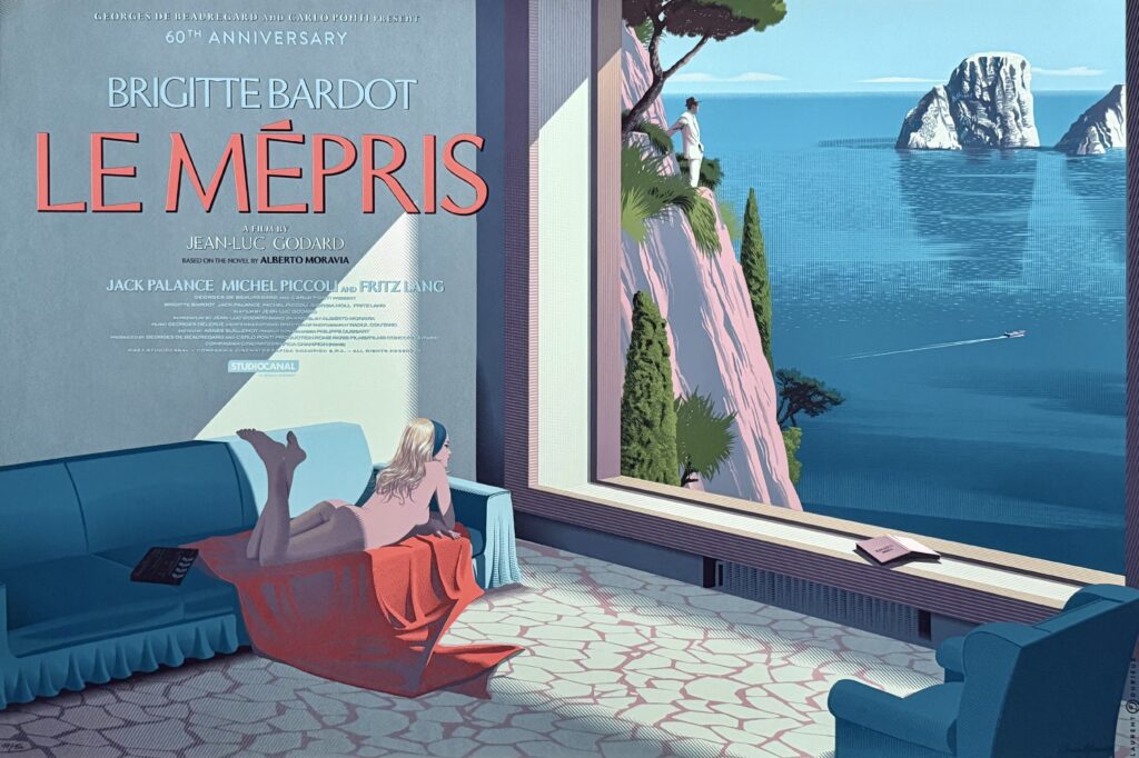 Le Mepris (Contempt) Poster Alternative Movie Poster