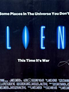 ALIENS Video Movie Poster