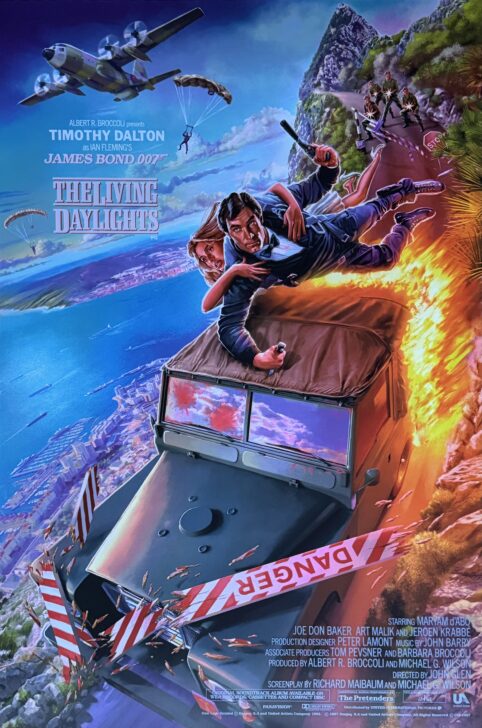 James Bond: The Living Daylights Alternative Poster