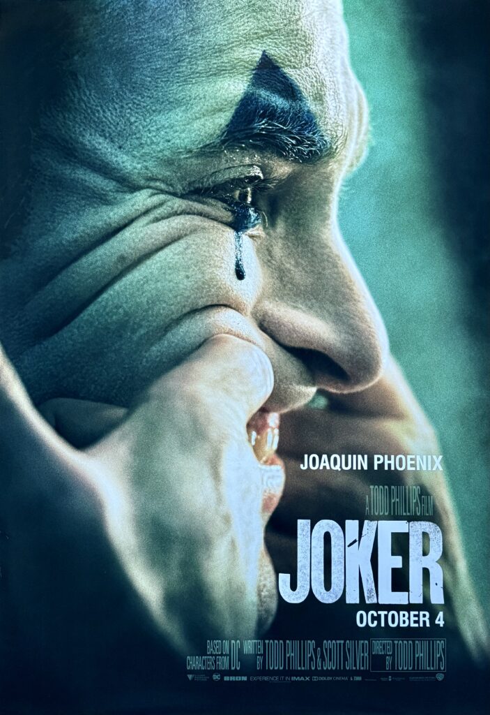 Original Joker Movie Poster Joaquin Phoenix Batman — free download