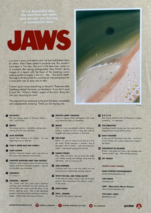 Jaws Alternative Movie Poster