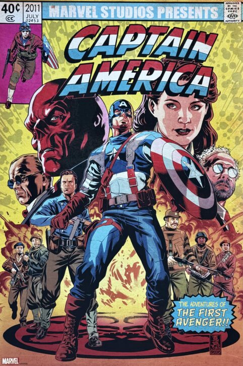 Captain America: The First Avenger Alternative Movie Poster