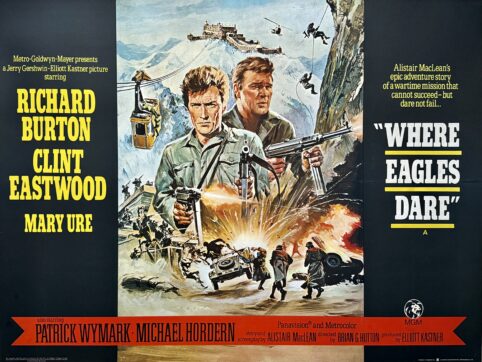 Where Eagles Dare Movie Poster