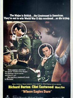 Where Eagles Dare Movie Poster