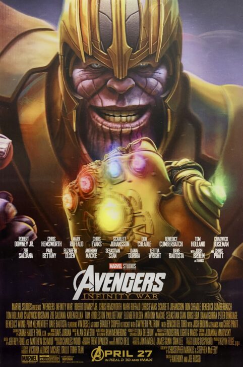 Avengers: Infinity War and Endgame Alternative Movie Poster