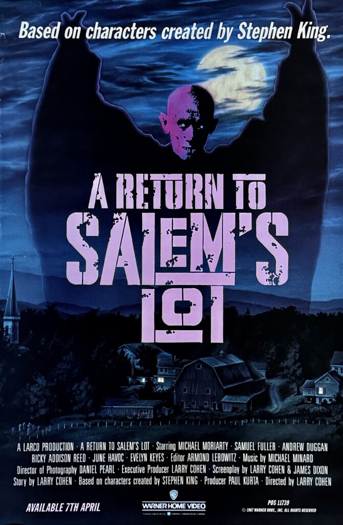 Return to Salem's Lot Movie Poster