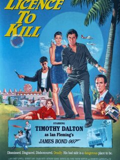 James Bond: Licence To Kill Alternative Movie Poster