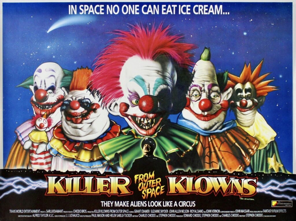 Killer Klowns from Outer Space Movie Poster