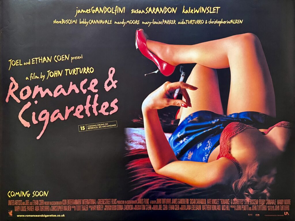 Romance & Cigarettes Movie Poster