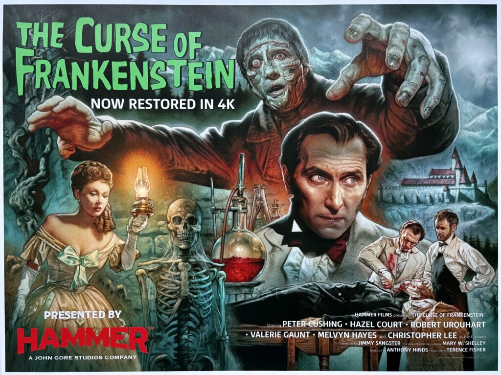 Curse of Frankenstein Movie Poster