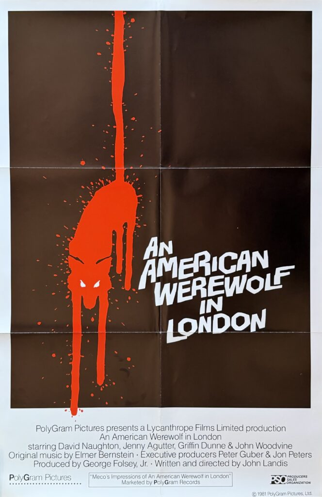 An American Werewolf in London Movie Poster