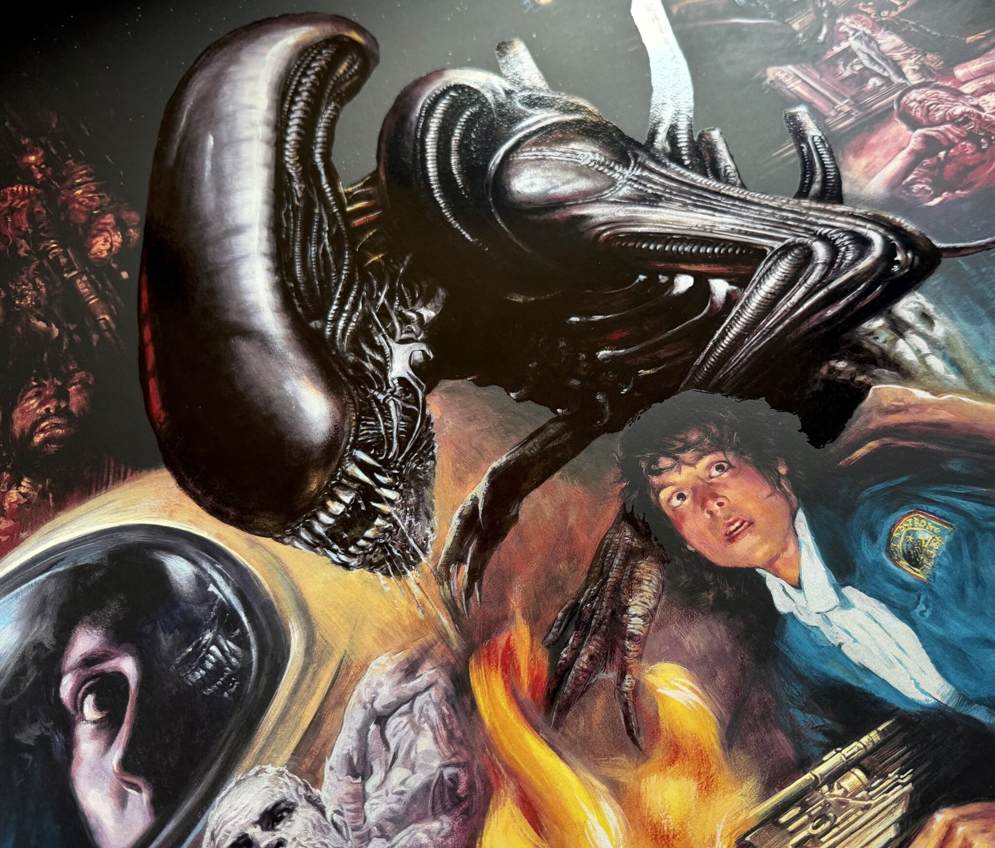 Alien Alternative Movie Poster - Ridley Scott - Sigourney Weaver