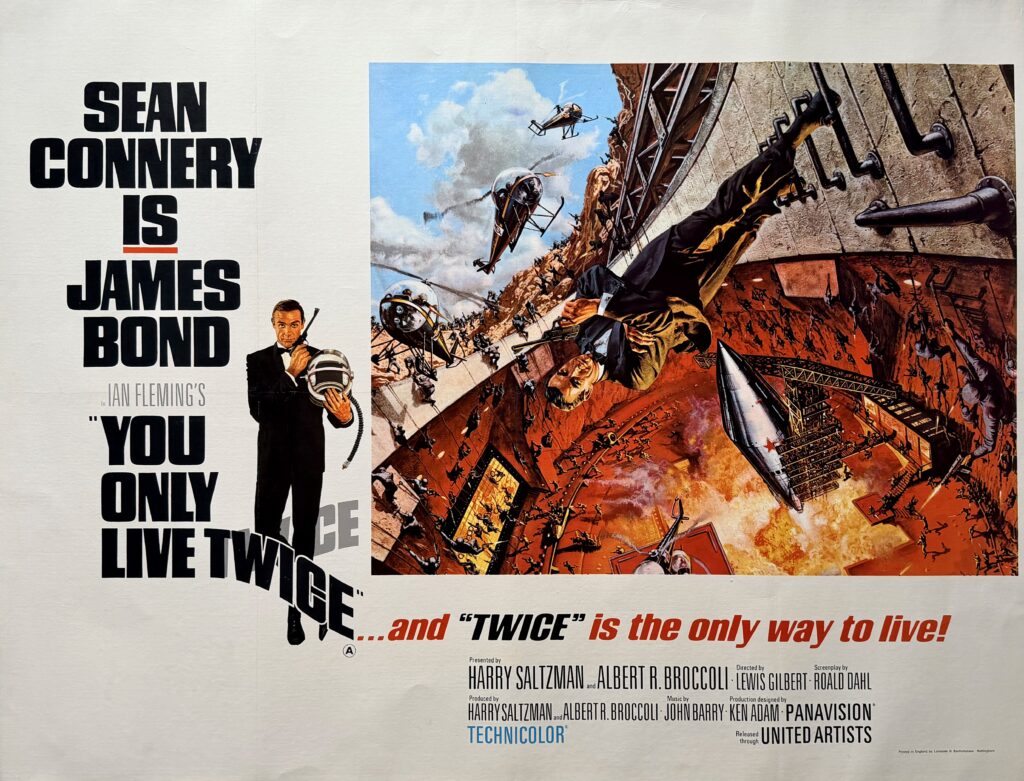 James Bond: You Only Live Twice Movie Poster
