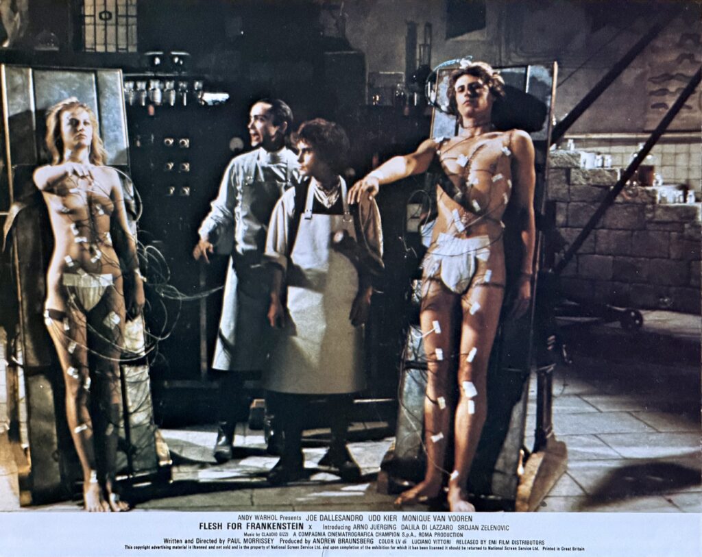 Original Andy Warhol's Frankenstein Movie Poster