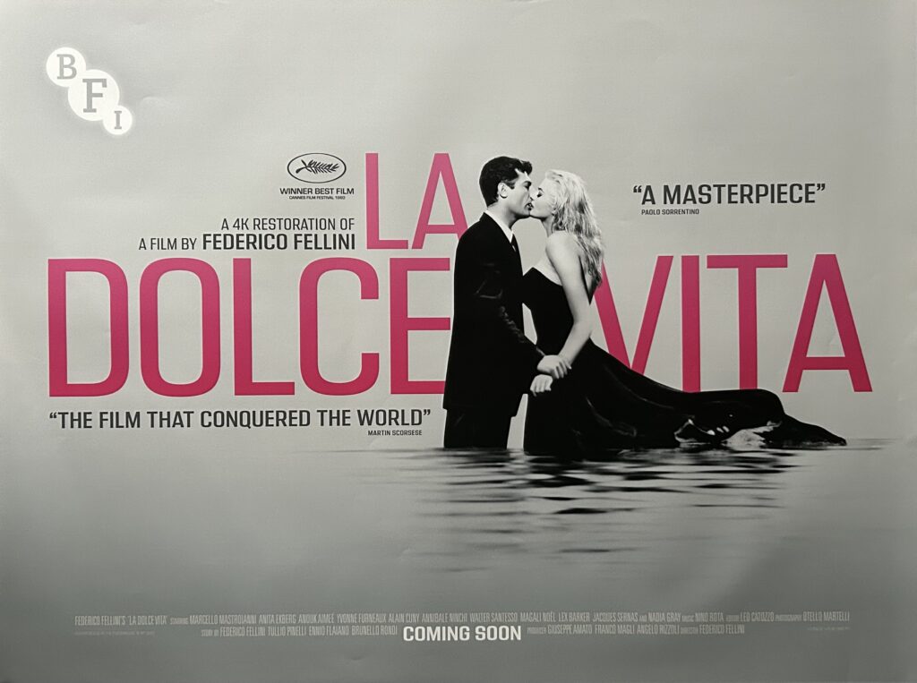 La Dolce Vita Movie Poster