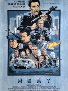 HEAT Alternative Movie Poster