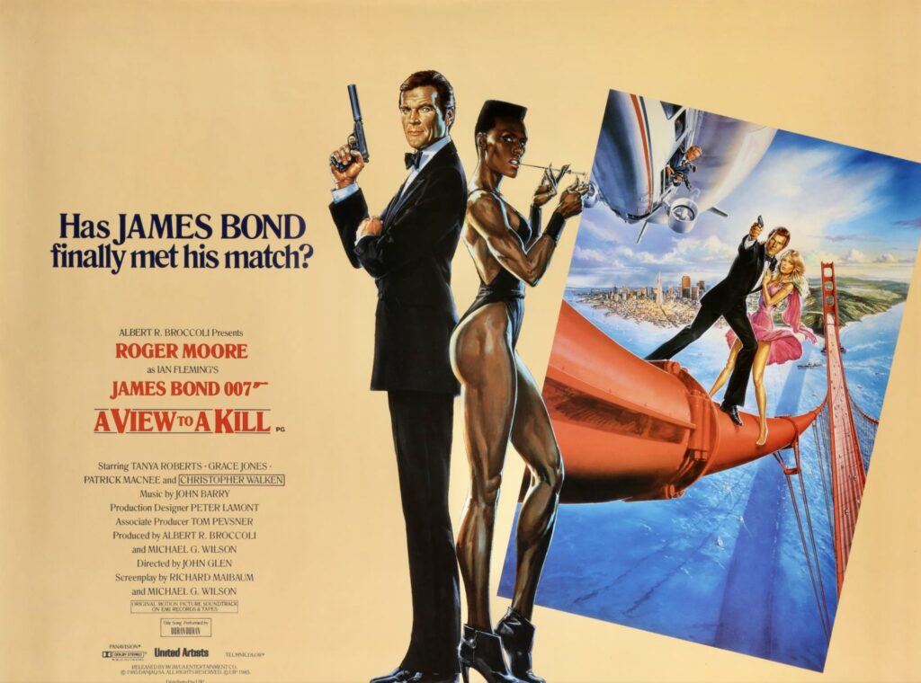 James Bond: A View to a Kill Movie Poster