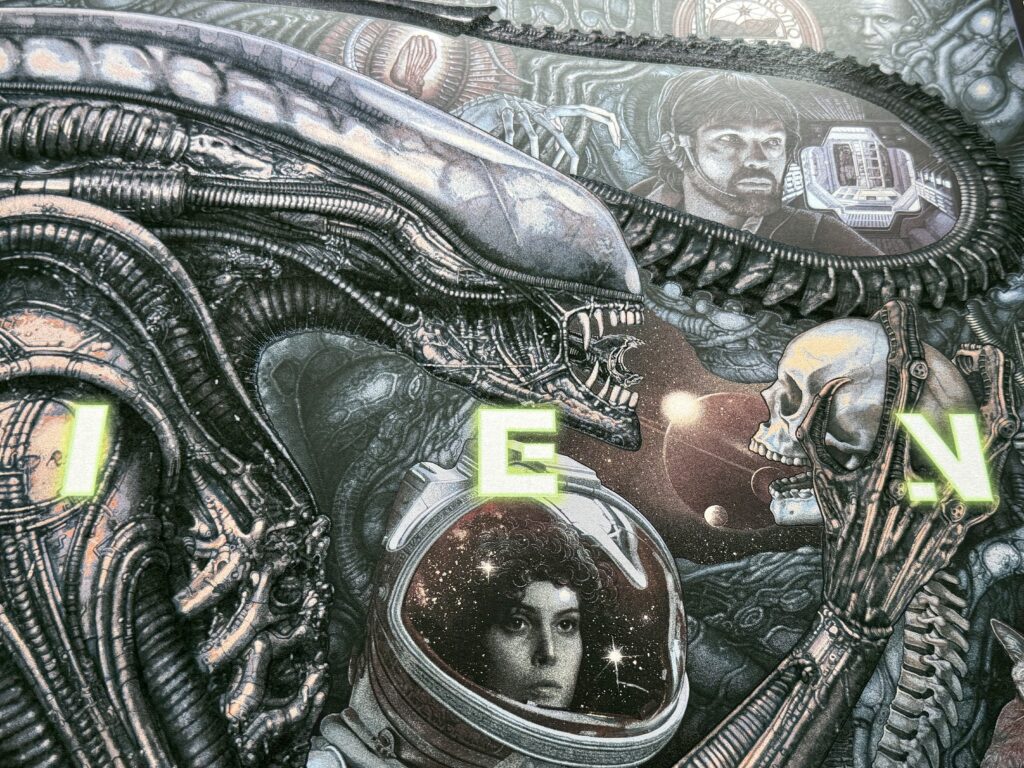 Alien Alternative Movie Poster - Ridley Scott - Sigourney Weaver