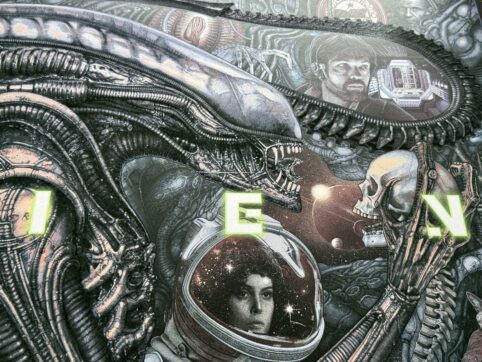Alien Alternative Movie Poster - Ridley Scott - Sigourney Weaver
