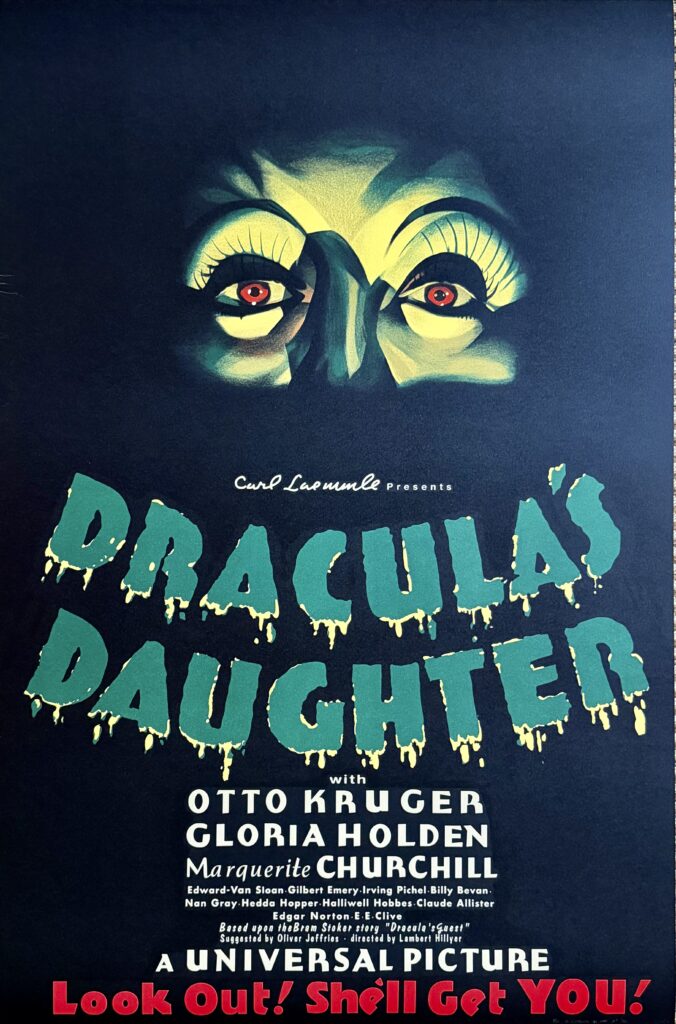 Dracula's Daughter Movie Poster