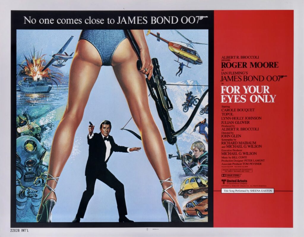 James Bond: For Your Eyes Only Movie Poster