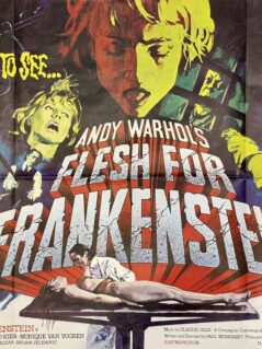 Andy Warhol's Flesh For Frankenstein Movie Poster