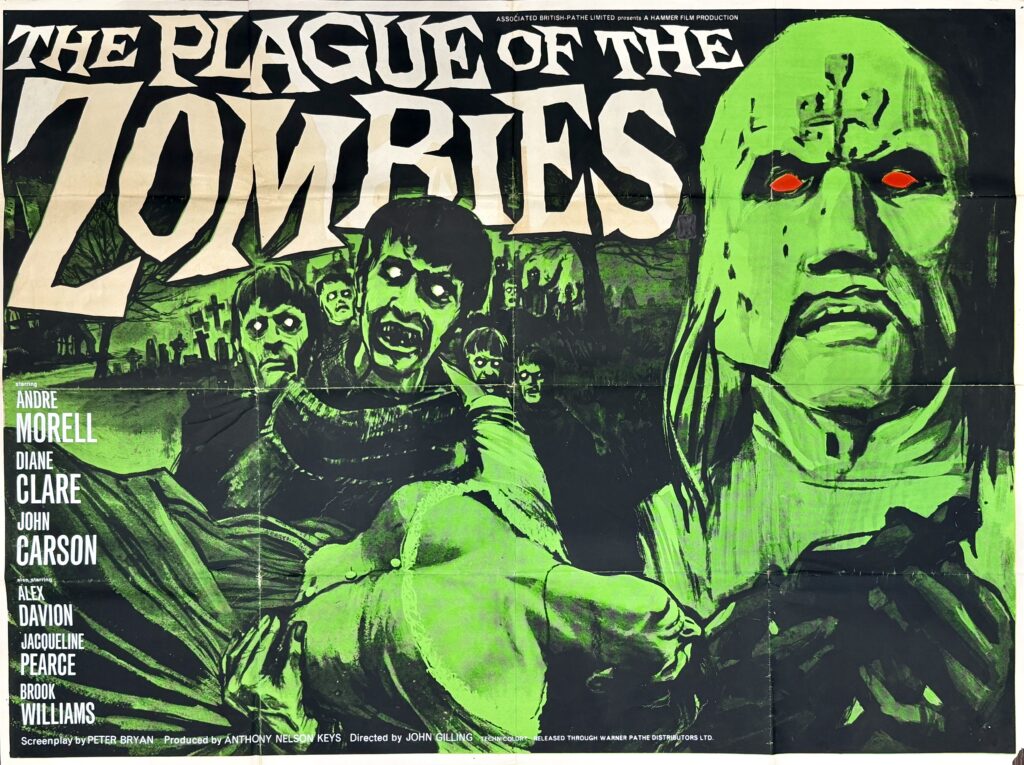 The Plague of the Zombies Movie Poster