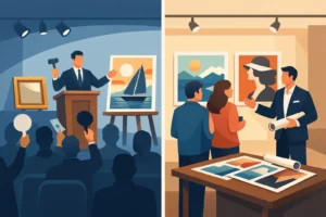 Auction House Versus Dealer: Buying Posters