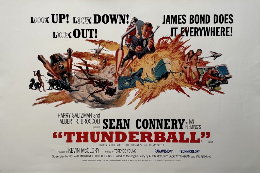 James Bond: Thunderball Alternative Movie Poster