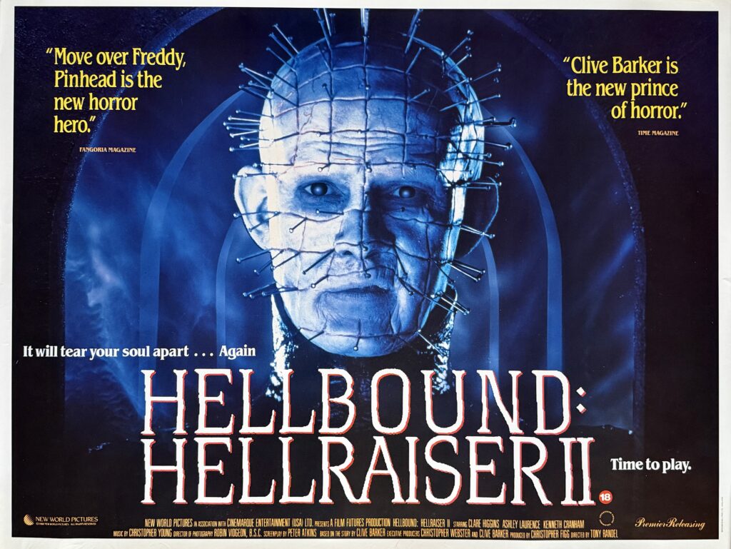Hellbound: Hellraiser II Movie Poster