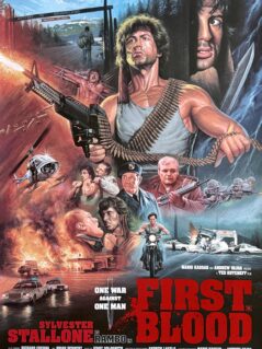 First Blood: Rambo Alternative Movie Poster