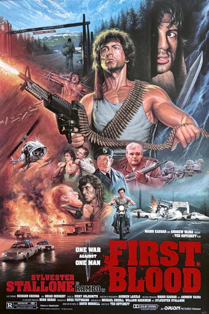 First Blood: Rambo Alternative Movie Poster