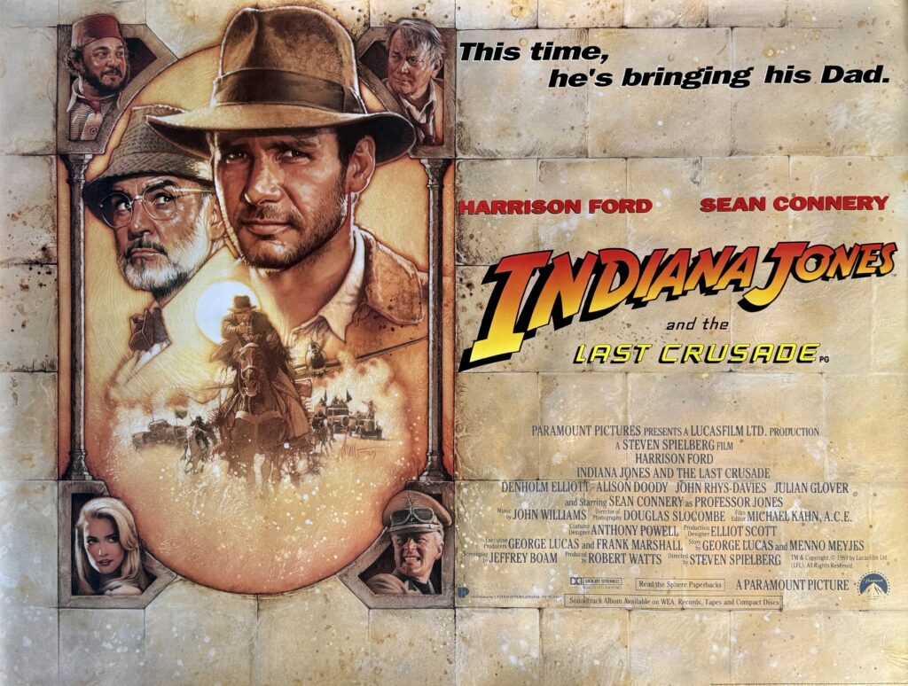 Indiana Jones and the Last Crusade Movie Poster