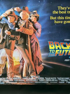 Back to the Future Part III Movie Poster