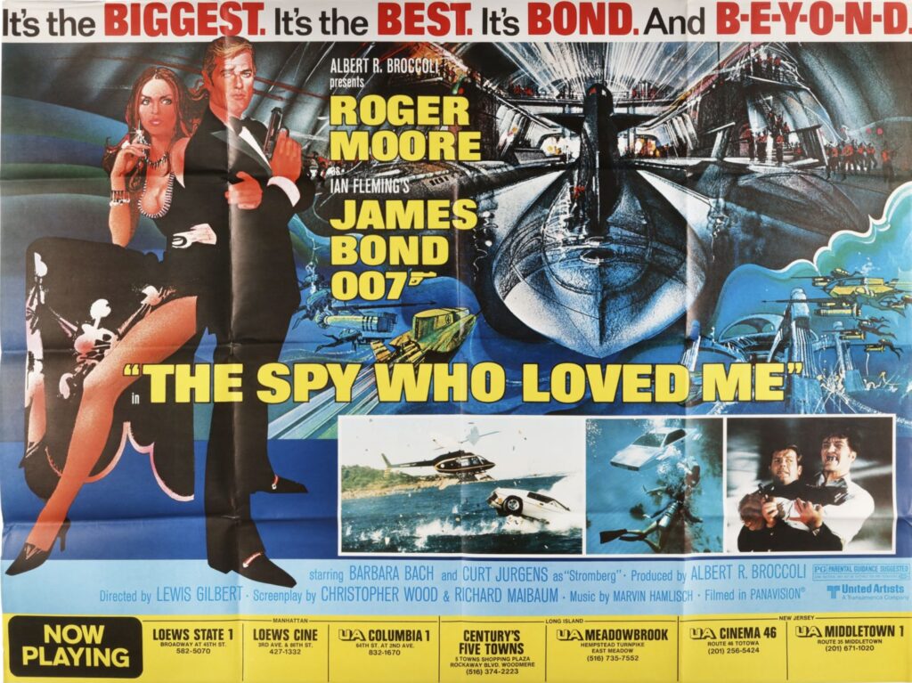 James Bond: The Spy Who Loved Me Movie Poster